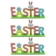thumbnail image 5 of Matsuzay 2 juegos de adornos de madera, decoraciones de Pascua, dibujos animados, decoración de JM00280 JM00280 2piezas, 5 of 6