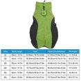 thumbnail image 1 of Chubasquero para perros grandes Yashi ajustable impermeable ligero con franja reflectante, 1 of 5