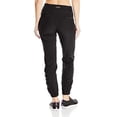 thumbnail image 2 of Calvin Klein Womens Stretch Woven Travel Pants,BLACK,S, 2 of 4