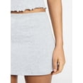 thumbnail image 4 of No Boundaries Cotton Stretch Drop Needle Skirt, Women's XS-XXXL, 4 of 5
