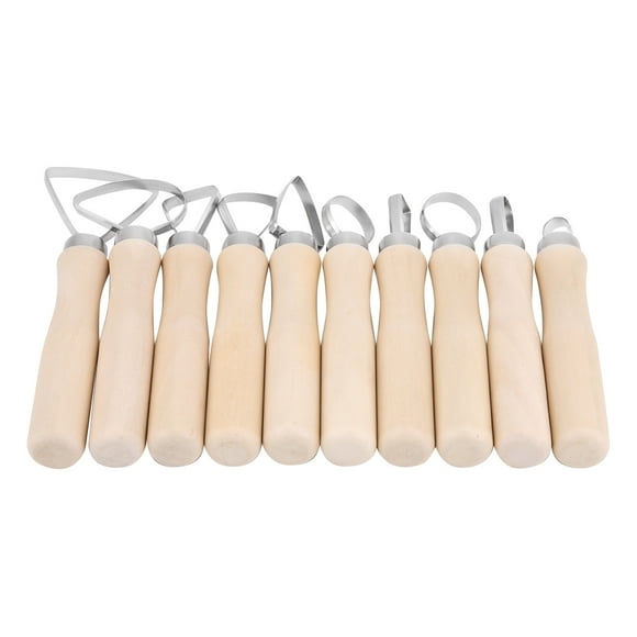 Sonew Sculpture Carving Tool,JR2-10/ 10Pcs DIY Wax Carving Pottery Shapers Tools Clay Sculpture Tools Set Accessories, DIY Carving Tools