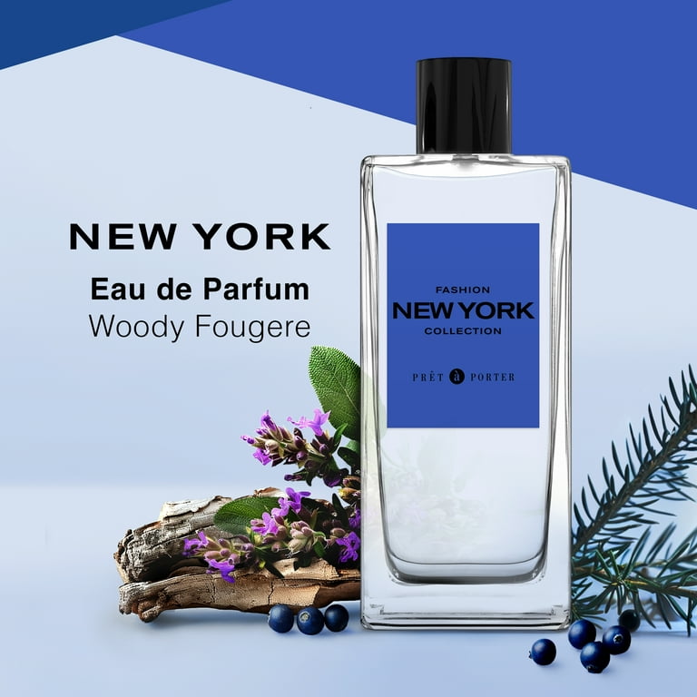 Prêt à Porter New York Eau de Parfum For Men, A Suave Woody