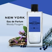 Prêt à Porter New York Eau de Parfum for Men, Suave Woody Fougère Fragrance with Juniper Berries, Sage and Cedarwood, 3.3oz