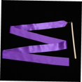 thumbnail image 4 of WRITWAA 2Pcs Gymnastics Ribbon Satin Ribbon Twirling Wand for Purple, 4 of 8