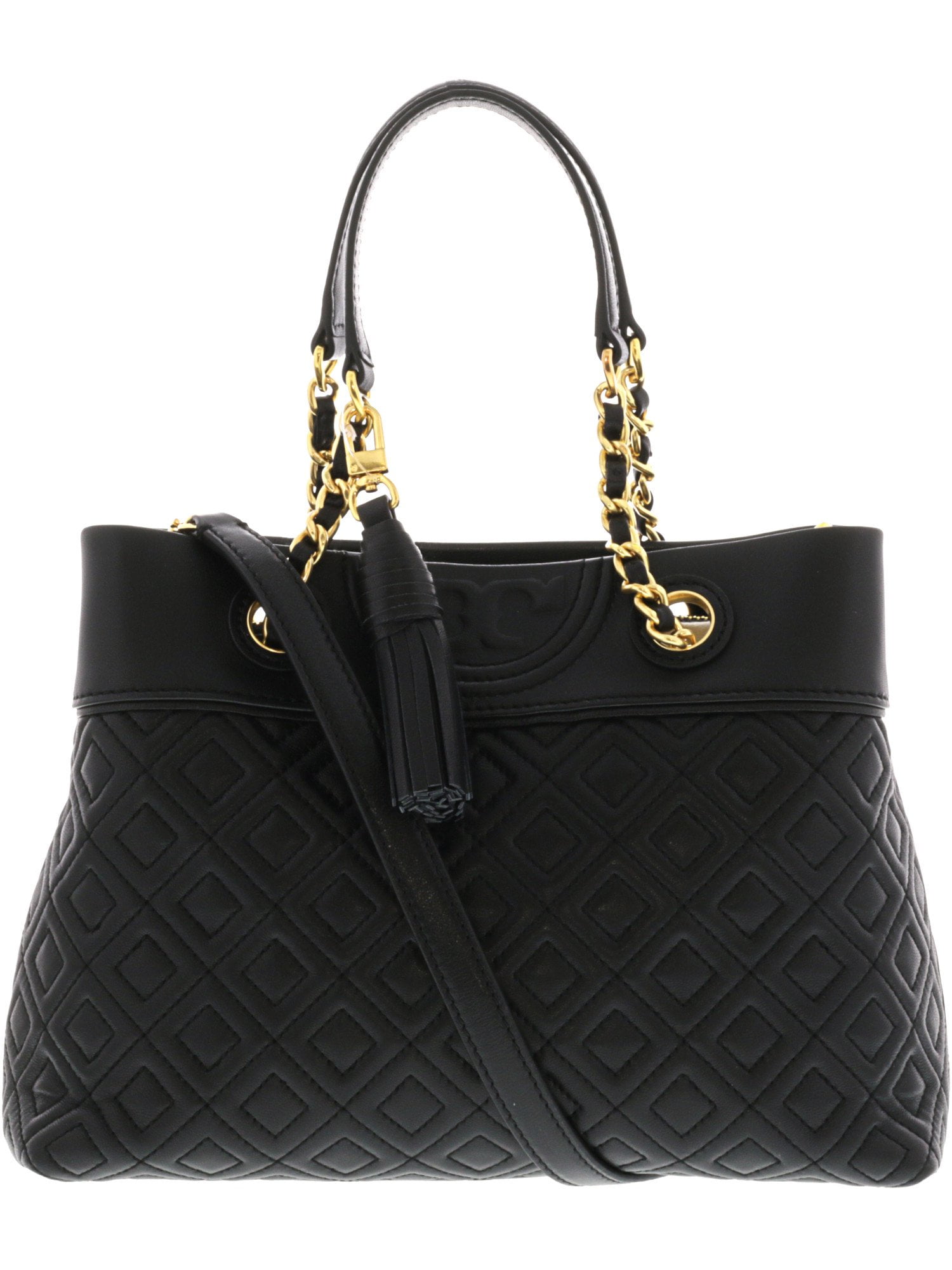 tory burch fleming quilted tote