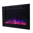 thumbnail image 4 of The Forte by Touchstone - 40" Wide/26.5" Tall Smart WIFI Enabled Electric Fireplace, 4 of 10