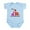 Sky Blue, variant on CafePress - Little Sistersaurus Infant Bodysuit - Baby Light Bodysuit, Size Newborn - 24 Months