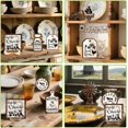 thumbnail image 6 of 14 Pieces Farmhouse Tiered Tray Decor Rustic Cottages Wooden Decorations Set Vintage House Table Top, 6 of 9