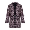 thumbnail image 1 of Coduop Lady Casual Slim Solid Suit Blazer Jacket Coat Outwear Women Leopard S-5XL, 1 of 6