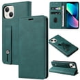 thumbnail image 3 of Suitable For iPhone14 Pro Max Mobile Phone Leather Case Flip Cover Light Green, 3 of 7