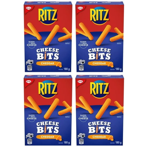 Ritz Cheese Bits Crackers, 180g (4 Pack)