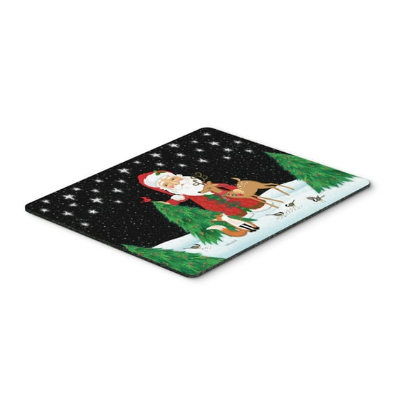 Santa Claus Christmas Mouse Pad Hot Pad or Trivet VHA3033MP