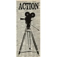 thumbnail image 2 of Greene, Taylor 8x14 Gold Ornate Wood Framed with Double Matting Museum Art Print Titled - ACTION, 2 of 4