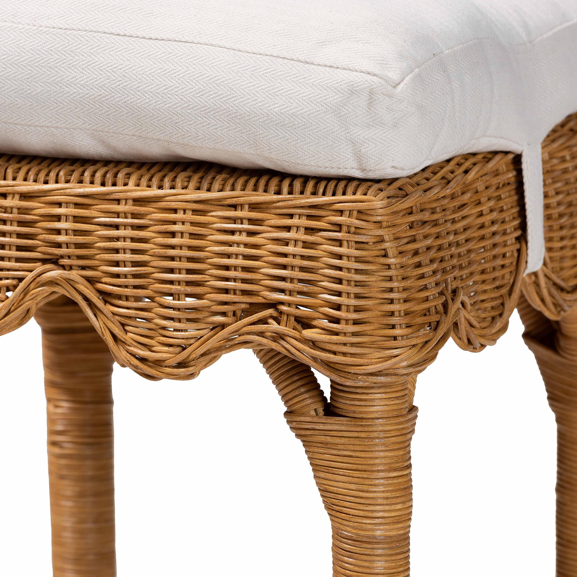 bali & pari Muy Boho Bar Stool, Bar Height, Honey