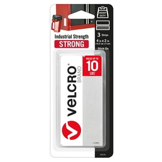 VELCRO Brand ECO Collection Stick On Adhesive Strips 2.5in x 3/4in