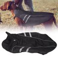 thumbnail image 4 of Dog Raincoat, Adjustable High Grade Composite Tarpaulin Lightweight Reflective Strip Dog Rain Jacket  For Dogs L, 4 of 8