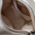 thumbnail image 4 of Bolso Hombro Espacioso Con Múltiples Bolsillos Bandolera para Mujer (plata), 4 of 7
