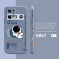 thumbnail image 3 of Funda para OPPO FIND X6 X3 REALME X7 X50 RENO 2 4Z 4 6 Lite 5Z 5F 4G 5G PRO Funda de silicona líquida divertido astronauta paseo espacial, 3 of 5