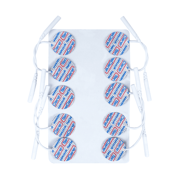 TensCare 1" Circular TENS Replacement Pads, 10 Pack