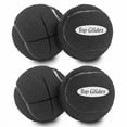 thumbnail image 2 of Top glides Precut Walker Tennis Ball glides - Black - 2 Pairs, 2 of 4