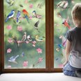 thumbnail image 3 of Bird Window Stickers, Transparent Bird Window Stickers, Hummingbird Window Picture Window Stickers, Hummingbird Animal Wall Tattoo Wall Stickers for Living Room Wall Decoration, Anti-co, 3 of 5