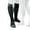 Black/Gray, variant on Jobst Sport 15-20 Knee High Compression Socks Black/Gray Large