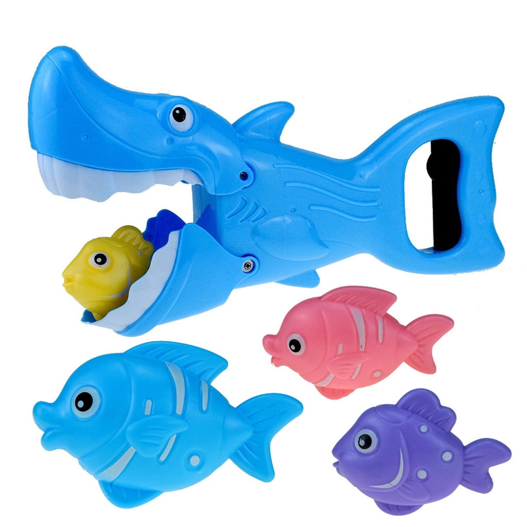 New Brand Freedomgo Child Bath Bathroom Shark Manipulator Gobble Early 