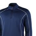 thumbnail image 3 of Rhino Mens Seville 1/4 Zip Midlayer Sports Top, 3 of 3