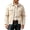 Beige, variant on Men's Classic Trucker Jacket Lapel Collar Button Down Long Sleeve Multi Pockets Casual Daily Trendy Versatile Outerwear Yellow XL