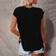 thumbnail image 3 of Pntutb Moda Mujer Impresión Camisetas sueltas O-cuello Casual Manga corta Casual tops Pntutb Pntutb-3308, 3 of 6