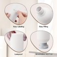 thumbnail image 3 of Squeeze Bottles 8 oz, Travel Shampoo and Conditioner Bottles, Plastic Refillable Containers for Lotion(8oz, White, 3Pcs), 3 of 8