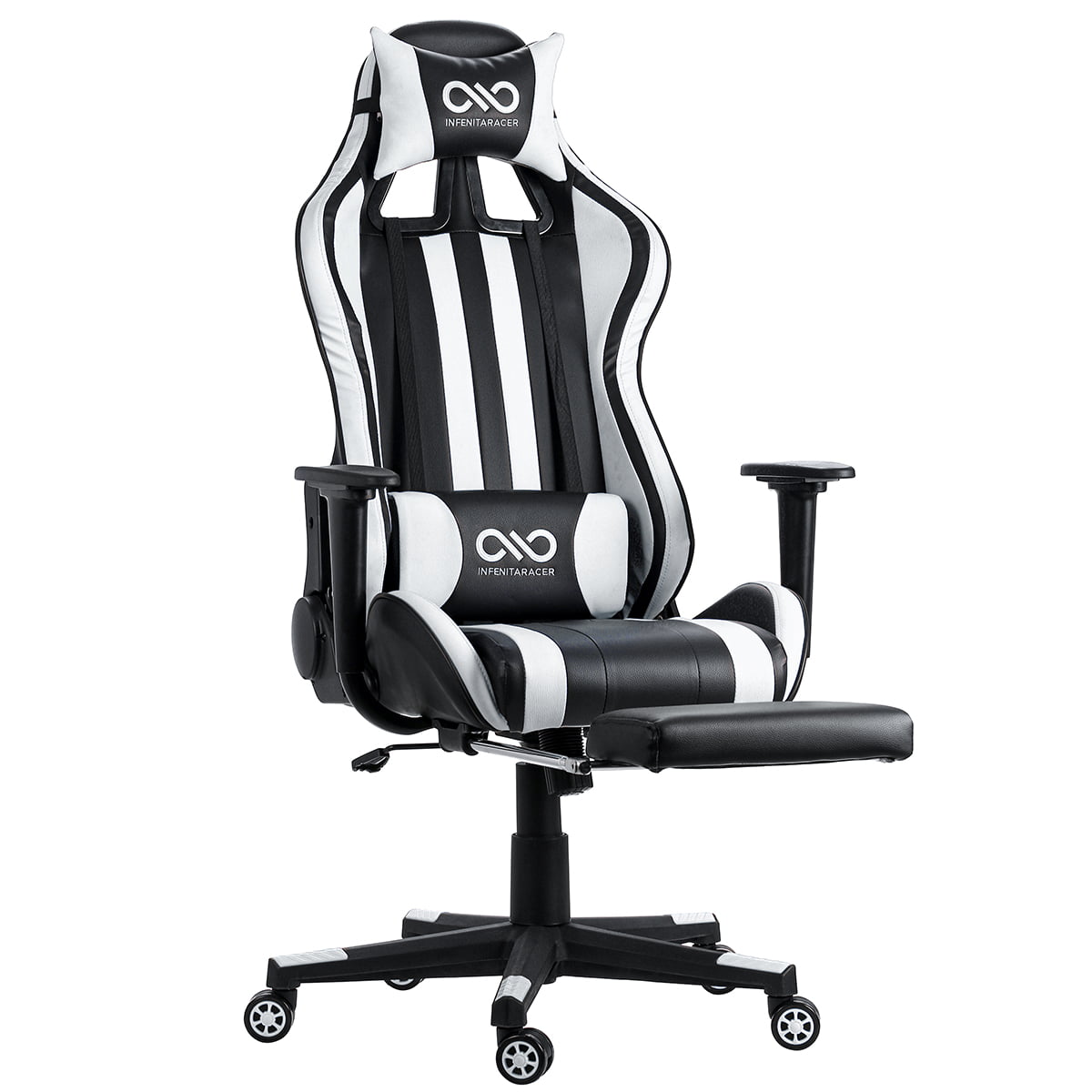 Ergonomic Big and Tall Gaming Chair with Footrest, Video Game Chair ...