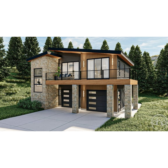 Advanced House Plans: Builder Ready Blueprints | Stonehurst 30196 | Carriage House Plan
