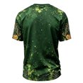 thumbnail image 4 of Havenx Mens Halloween T Shirts Pumpkin Print Shirt Short Sleeve Crewneck T-Shirts Spooky Scary Fashion Funny Lightweight Casual Tee,Green 3XL, 4 of 5