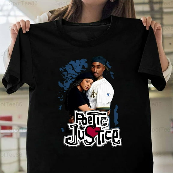 Poetic Justice 1993 Vintage Retro 90s Hip Hop Romance Movie Graphic G266 Unisex T-Shirt, Up to Size 5XL