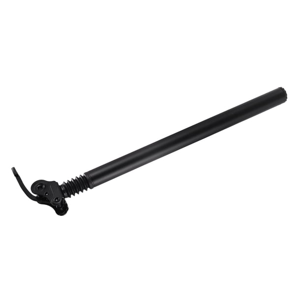 Asiento de bicicleta ajustable Unique Bargains para MTB, poste de asiento de bicicleta de aleación de aluminio duradera 31.8x500mm negro