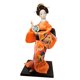 thumbnail image 4 of Muñeca geisha japonesa con kimono, regalo, decoración étnica popular, estatua asiática coleccionable Estilo E, 4 of 9