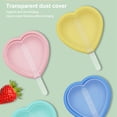 thumbnail image 2 of Molde de helado Kearding Corazón 40ml fabricante Congelador casero reutilizable, 2 of 6