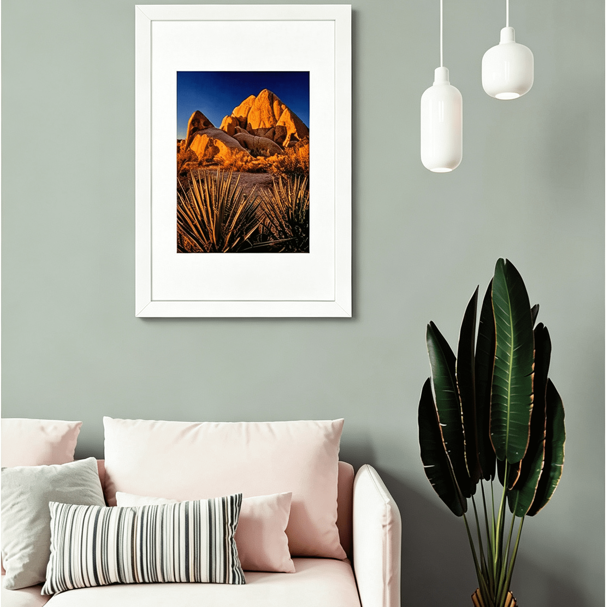 Picture Frame PVC White Frame 13.4W*3.1D*19.3H/7.48LB Wall Mount Display, Pack of 5