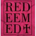 thumbnail image 2 of Redeemed Cross Christian Faith Womens Fitted Plus Size Graphic Tee Brisco Brands 3X, 2 of 5