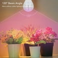 thumbnail image 4 of Plant Light Bulbs, Standard E27 E26 Caliber Great Heat Dissipation 2PCS LED Grow Light Bulb  For Greenhouse, 4 of 8