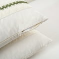 thumbnail image 5 of Fancy Homi Set of 2 Boho Moss Green Decorative Throw Pillow Cover 18x18 inch for Couch Bed Sofa, Aesthetic Modern Organic Farmhouse Home Decor, Soft Cotton Cute Accent Macrame Woven Cushion Case, 5 of 6