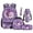 Axolotl Jellyfish Star, variant on Binienty Capybara Strawberry School Backpacks And Lunch Bags For 5th Grade Girls Lightweight Bookbag With Lunch Bag Pencil Case Water Bottle Holder Keychain 5 Piece For Travel School