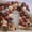 Dusty Pink Brown, variant on Pastel Balloon Arch Garland Kit Pink Purple Blue Balloons for Wildflower Baby Shower Birthday Garden Tea Spring Party Decorations