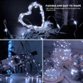 thumbnail image 2 of NestE 6 Pack LED Fairy Lights Battery Operated, Mini String Lights Waterproof 7 Feet 20 Led Firefly Starry Lamps 3 Working Modes for Wedding Party Bedroom Garden Halloween Christmas Decoration White, 2 of 12