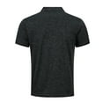 thumbnail image 5 of Vetsdori Mens Short Sleeve T-Shirts Sports Solid Pull on Collared Fashion Black V-Neck Trendy Muscle Shirts for Men Slim Fit, 5 of 9