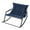 Blue, variant on PORKISS Rocking Chair, Upholstered Glider Rocker Accent Ergonomic Lounge Chair, Recliner Armchair with Side Pocket, Comfy Side Living Room Chairs, Off White