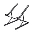 thumbnail image 4 of lionlar Portable en Alliage d'Aluminium Pliant Ordinateur Portable Stand Réglable Ordinateur Portable Support de Riser pour Balck, 4 of 5