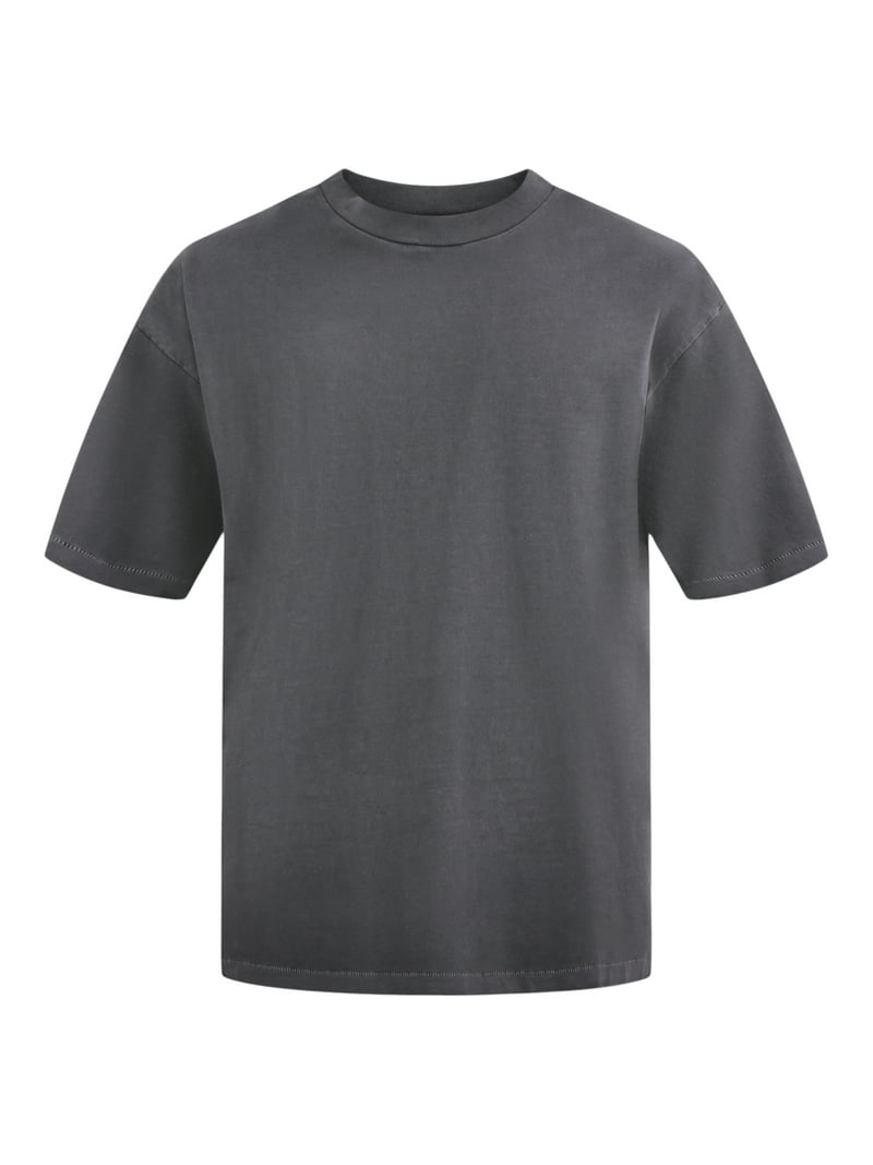 No Boundaries Oversized Cotton T-Shirt 2-Pack for Men Casual Short