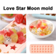thumbnail image 5 of Bandeja para cubitos de hielo, molde para Chocolate con forma de corazón, Luna y estrella, moldes para hornear, molde para hacer hielo, 5 of 5